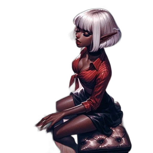 dress, robot, concept art, comic book art transparent PNG cut-out
