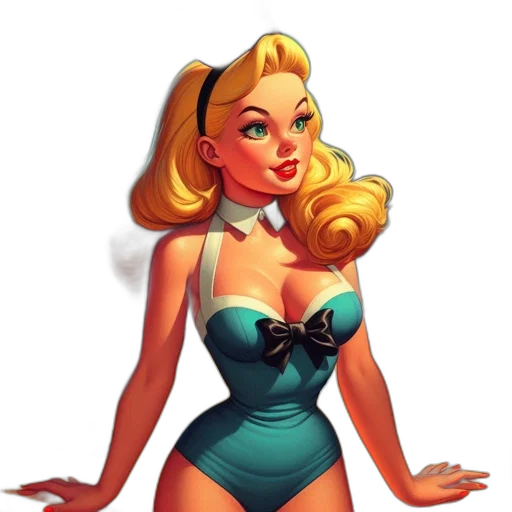 dress, comic book art, concept art, cartoon transparent PNG cut-out