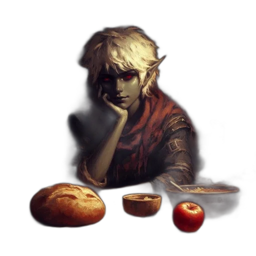 food, concept art, fantasy art, pixel art transparent PNG cut-out