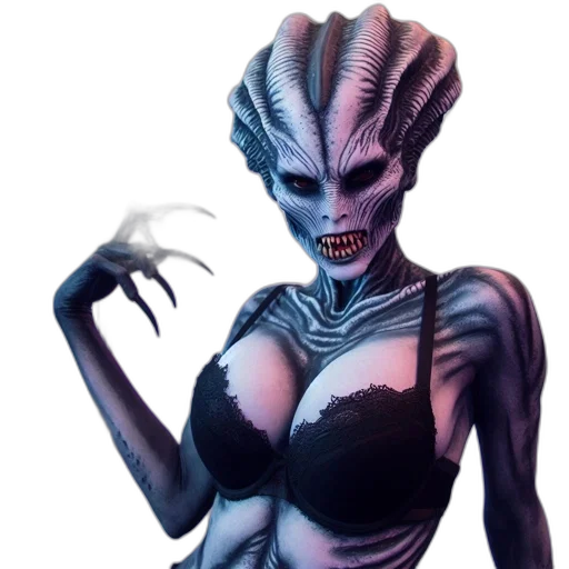 creature, mask, concept art, fantasy art transparent PNG cut-out