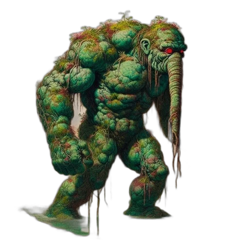 creature, animal, staff, mask transparent PNG cut-out