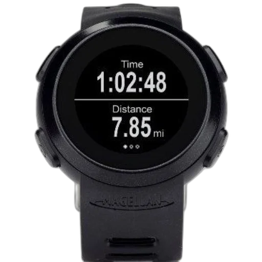 black, smartwatch, displays, time transparent PNG cut-out