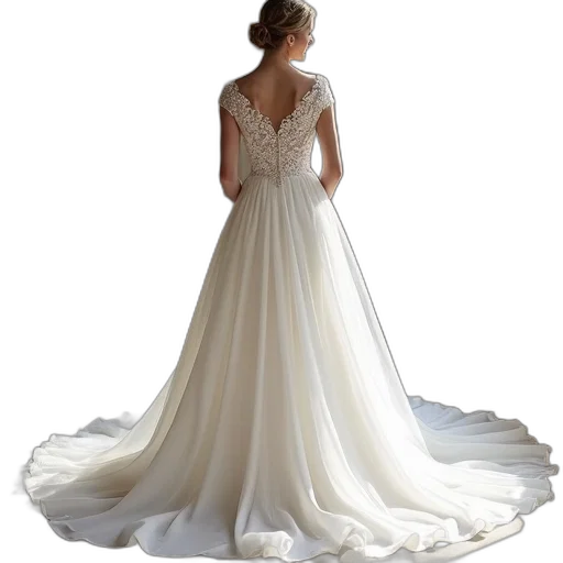 dress, photorealistic, line, princess transparent PNG cut-out