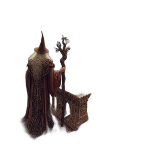 staff, crown, furniture, hair transparent PNG cut-out
