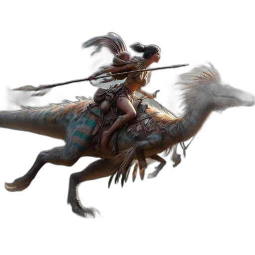 dragon, sword, weapon, fantasy art transparent PNG cut-out