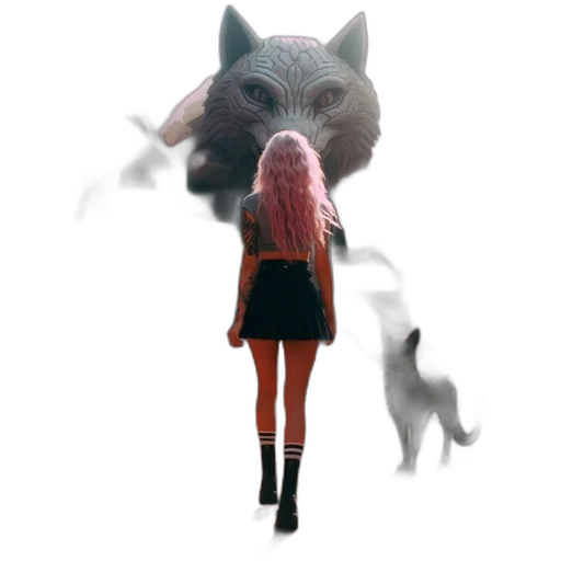 animal, creature, dress, mask transparent PNG cut-out