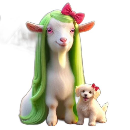 animal, 3d render, concept art, fantasy art transparent PNG cut-out