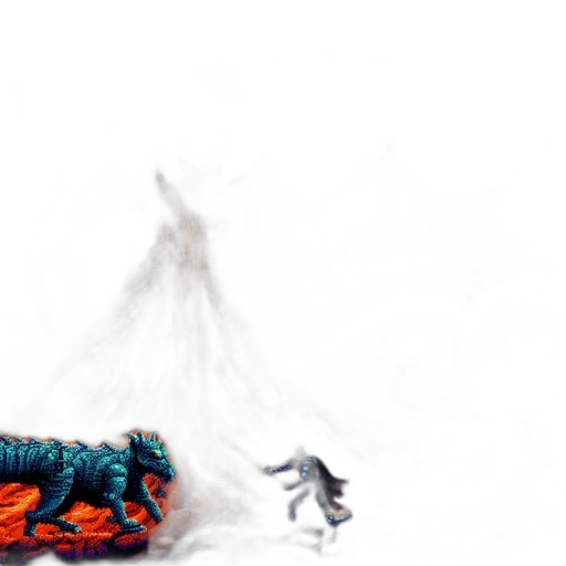 dragon, animal, creature, robot transparent PNG cut-out