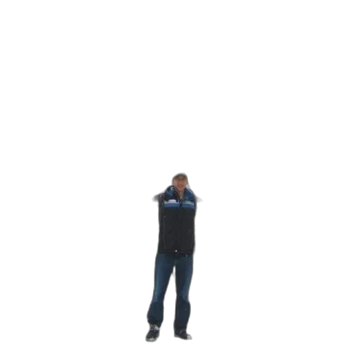 jacket, staff, robot, umbrella transparent PNG cut-out