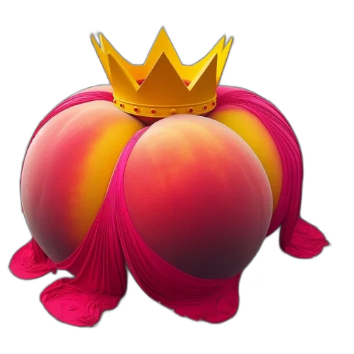 crown, flower, animal, creature transparent PNG cut-out