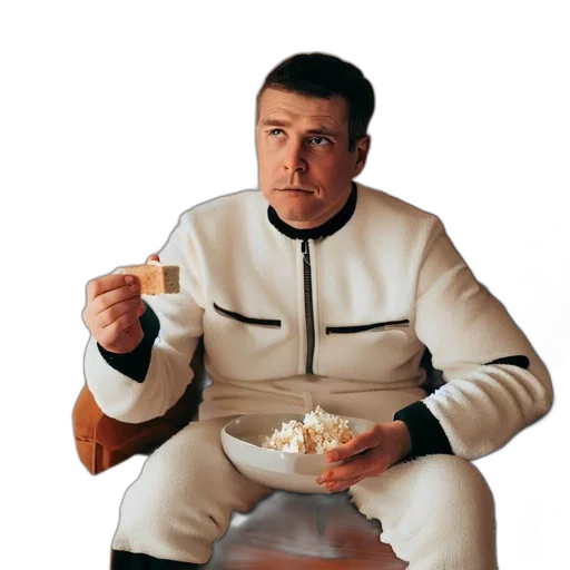 food, jacket, staff, robot transparent PNG cut-out