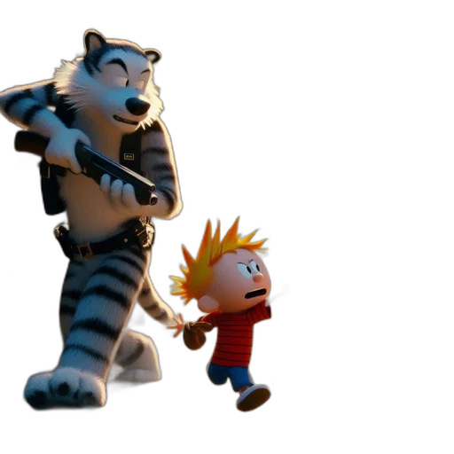 animal, 3d render, concept art, cartoon transparent PNG cut-out