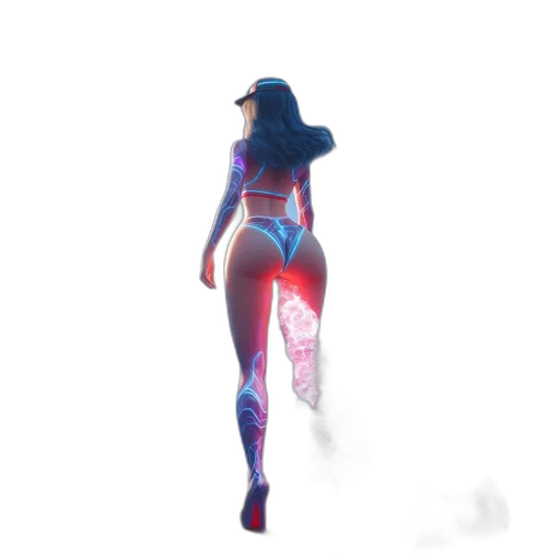 dress, concept art, 3d render, fantasy art transparent PNG cut-out