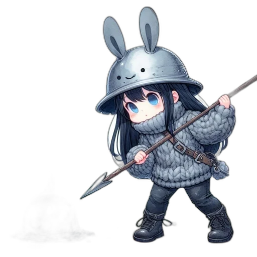 weapon, sword, staff, animal transparent PNG cut-out