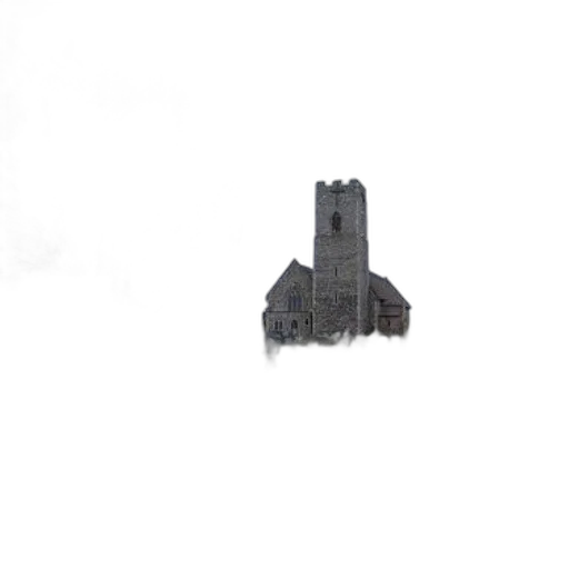 building, robot, crown, weapon transparent PNG cut-out