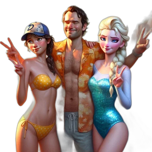 concept art, fantasy art, comic book art, 3d render transparent PNG cut-out