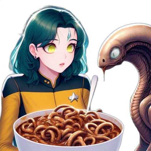 food, creature, animal, pixel art transparent PNG cut-out