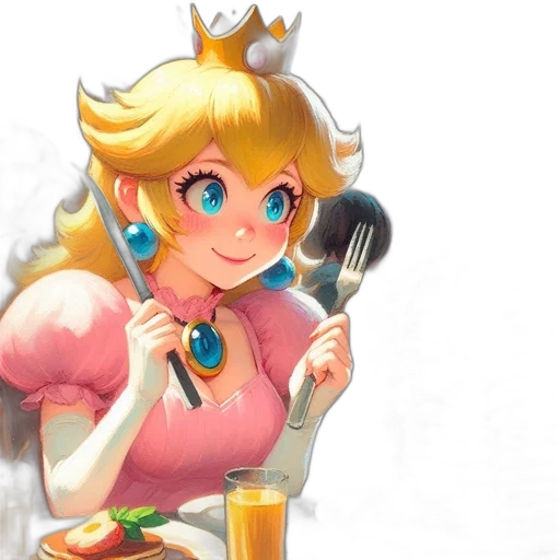 crown, food, dress, staff transparent PNG cut-out