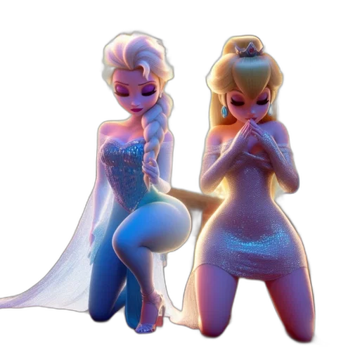 dress, concept art, 3d render, fantasy art transparent PNG cut-out