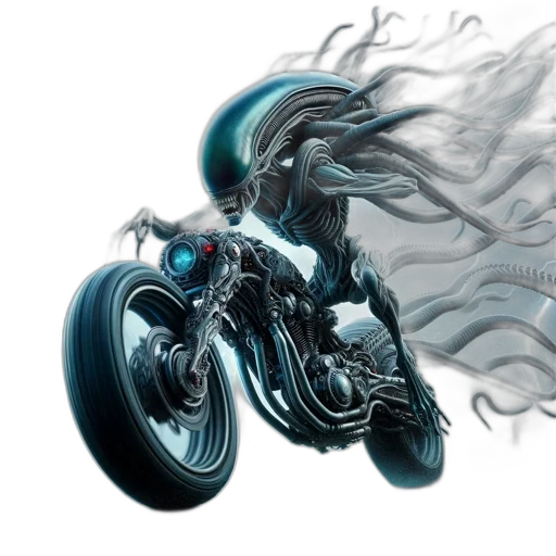 hair, dragon, photorealistic, concept art transparent PNG cut-out