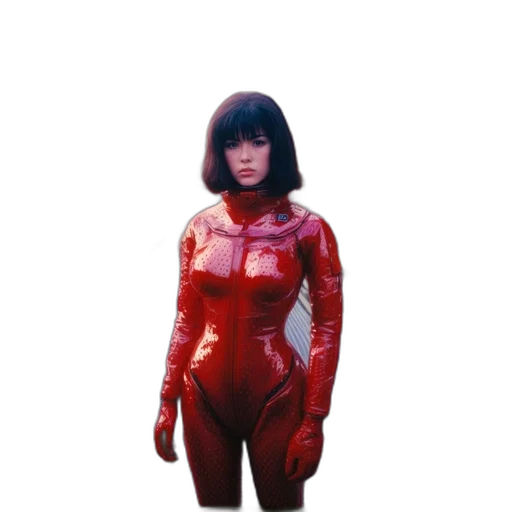 jacket, robot, dress, creature transparent PNG cut-out