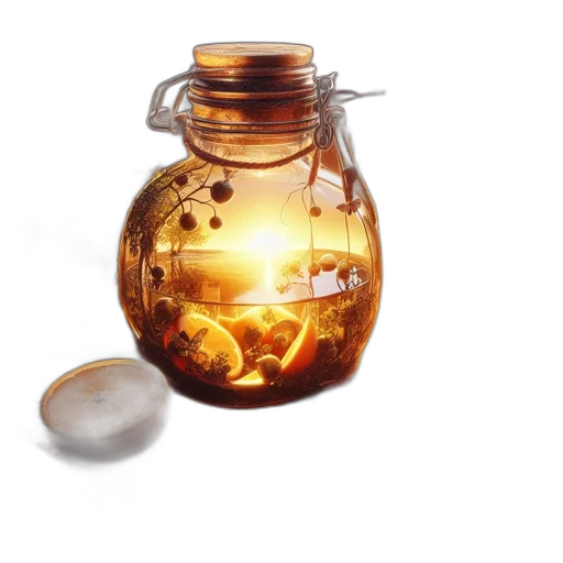 bottle, 3d render, photorealistic, concept art transparent PNG cut-out