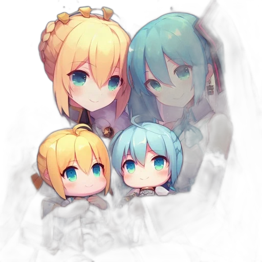 crown, robot, staff, face transparent PNG cut-out