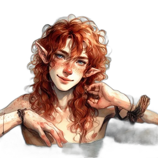 watercolor, fantasy art, concept art, photorealistic transparent PNG cut-out