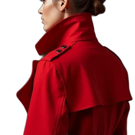 jacket, jewelry, dress, staff transparent PNG cut-out