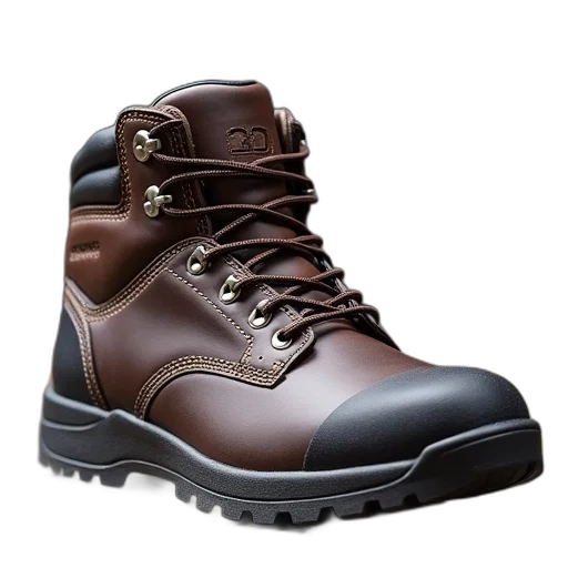 shoes, 3d render, men, waterproof transparent PNG cut-out