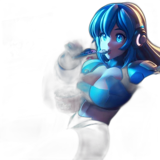 robot, weapon, staff, concept art transparent PNG cut-out