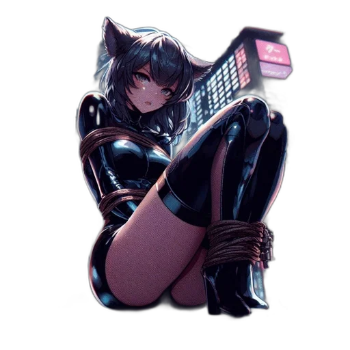 robot, weapon, animal, cyberpunk transparent PNG cut-out