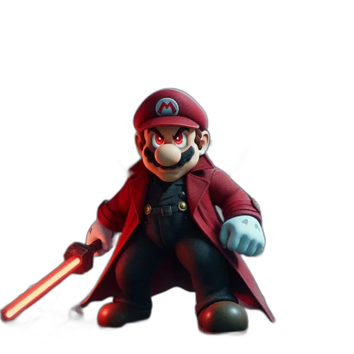 staff, weapon, sword, 3d render transparent PNG cut-out
