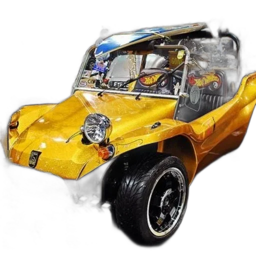 car, robot, 3d render, photorealistic transparent PNG cut-out