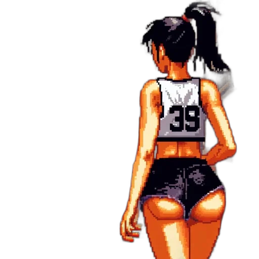 jacket, pixel art, comic book art, concept art transparent PNG cut-out
