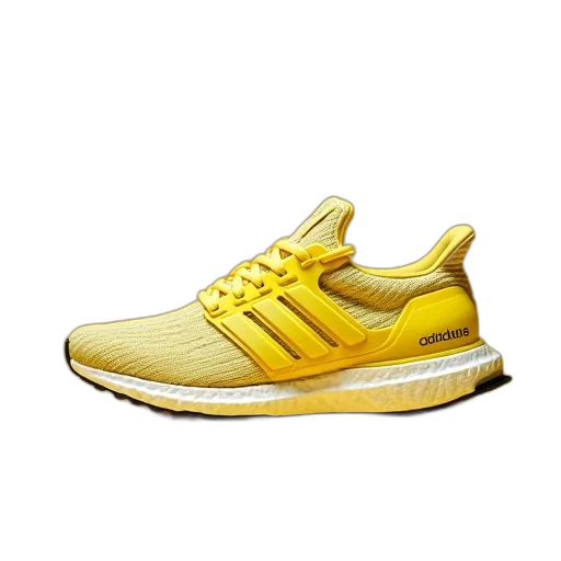 shoes, 3d render, photorealistic, golden transparent PNG cut-out