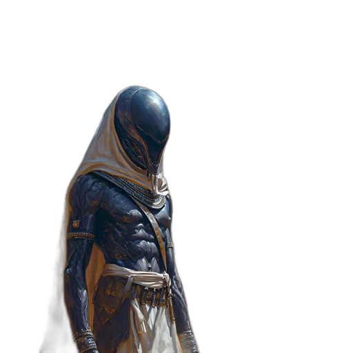 dress, jacket, mask, robot transparent PNG cut-out
