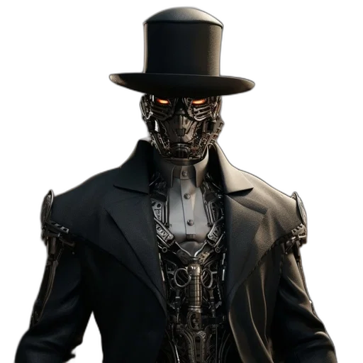 mask, robot, hat, face transparent PNG cut-out