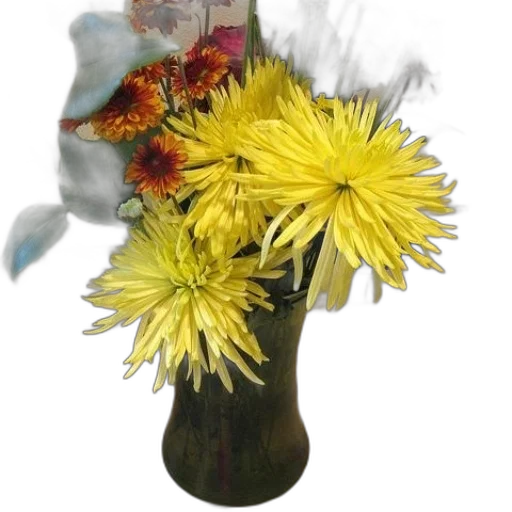 flower, staff, crown, bottle transparent PNG cut-out