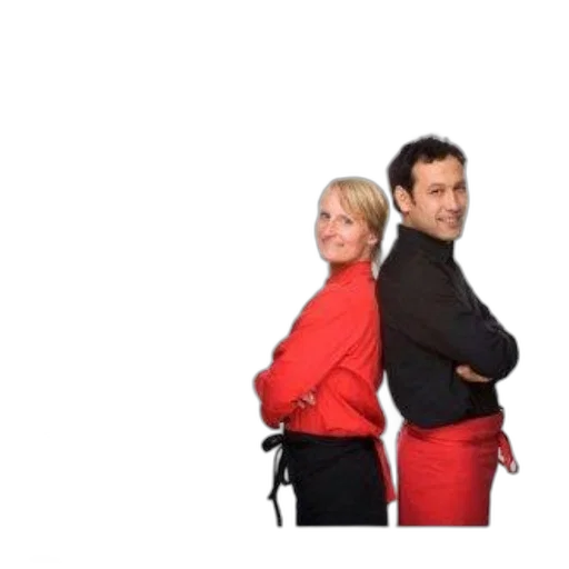 staff, jacket, umbrella, red transparent PNG cut-out