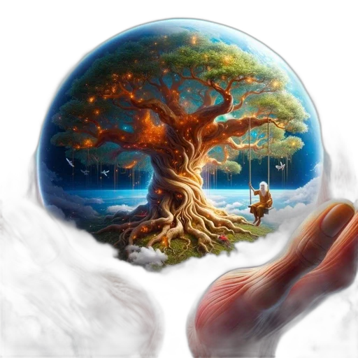 tree, fantasy art, photorealistic, concept art transparent PNG cut-out