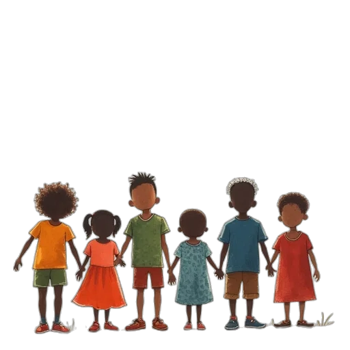 concept art, watercolor, earth tones, poster transparent PNG cut-out