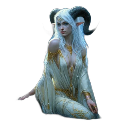 dragon, staff, dress, creature transparent PNG cut-out