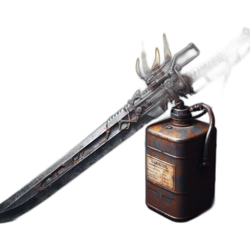 weapon, sword, staff, dragon transparent PNG cut-out