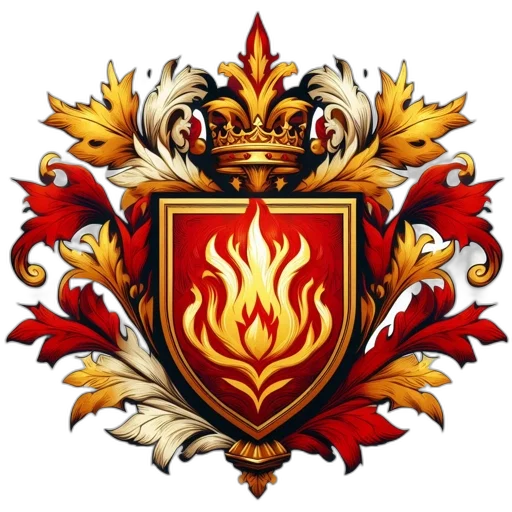 crown, staff, dragon, fantasy art transparent PNG cut-out