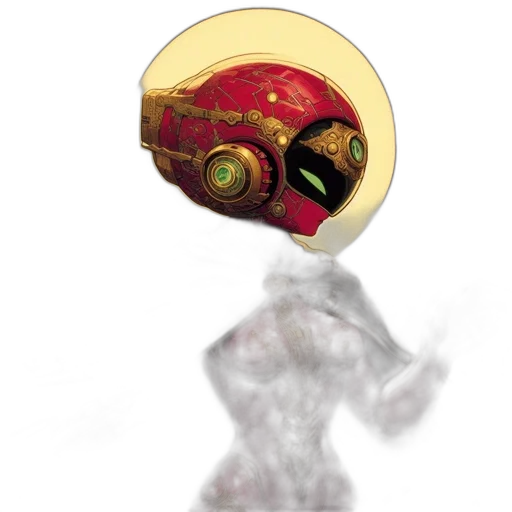 mask, robot, hat, face transparent PNG cut-out