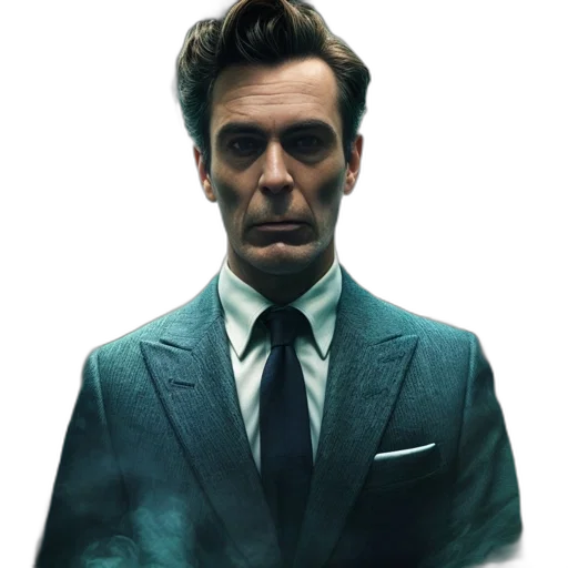 face, jacket, staff, mask transparent PNG cut-out