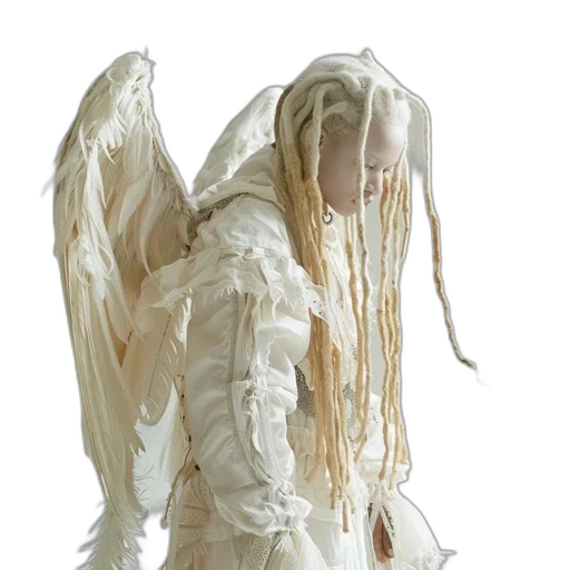 jacket, dress, mask, creature transparent PNG cut-out