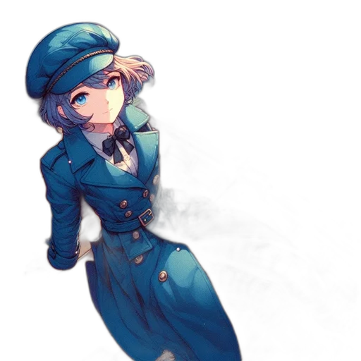 staff, dress, hat, weapon transparent PNG cut-out