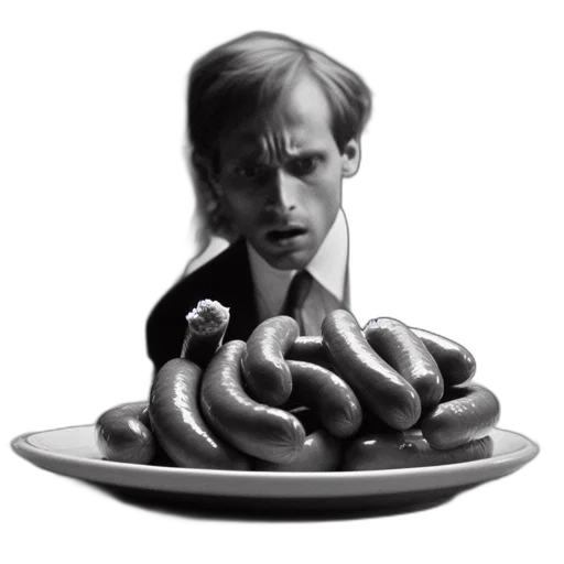 creature, food, face, concept art transparent PNG cut-out